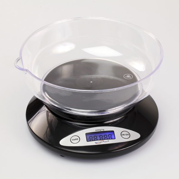Scale Compact Digital Scale with Bowl 2KG